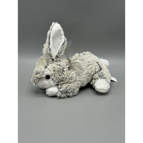 Tom’s Toy International Gray Bunny Rabbit Plush 9 Inch Stuffed Animal - Picture 1 of 7